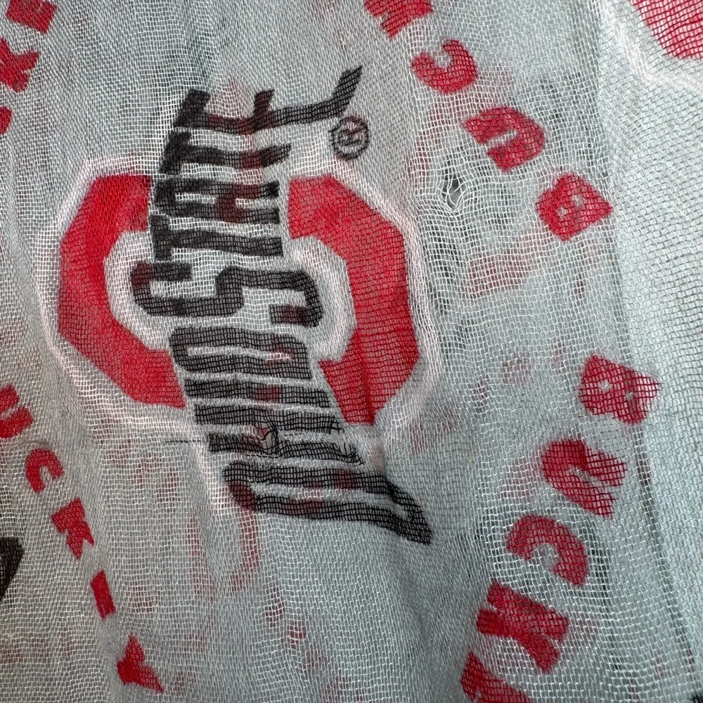 Ohio State Buckeyes Infinity Scarf Game Day OSU Fan Gray Red